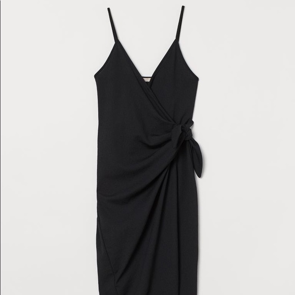 H&M wrap dress with ties - Picture 1 of 3
